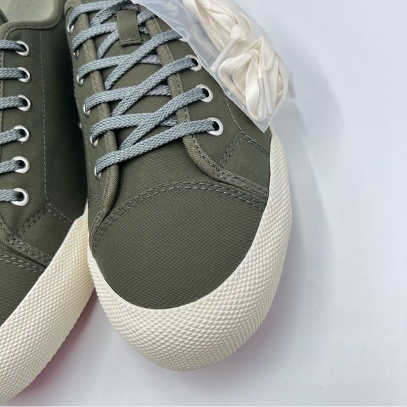 NEW SeaVees Womens Size 10 Army Issue Low Cut Classic Olive Green Sneakers Shoes - Picture 6 of 13